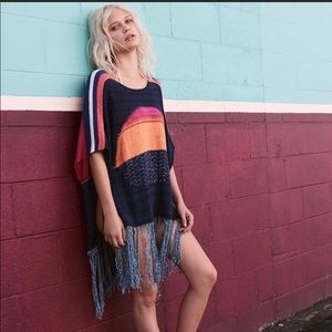 Free People fringe sweater